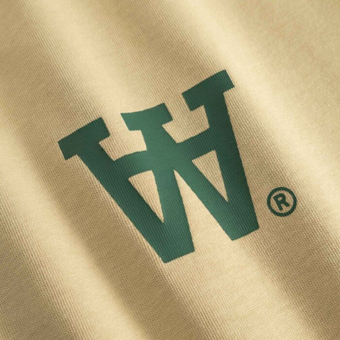 Double A by Wood Wood - Wood Wood - Liam AAchest tee | T-shirt Pale Olive