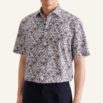 Seidensticker - Seidensticker - 850075 77 | K/Æ Regular Fit Skjorte Olive
