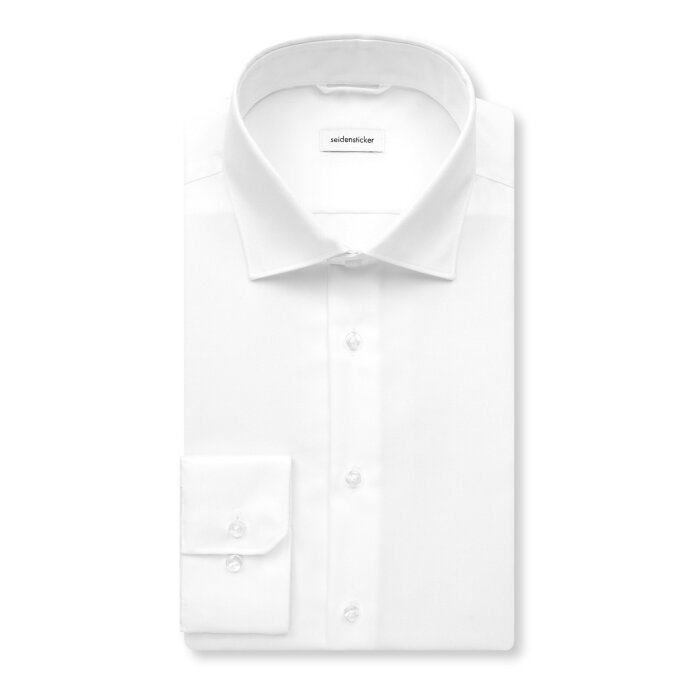 Seidensticker - Seidensticker - 643510 01 | Slim Fit Skjorte Hvid