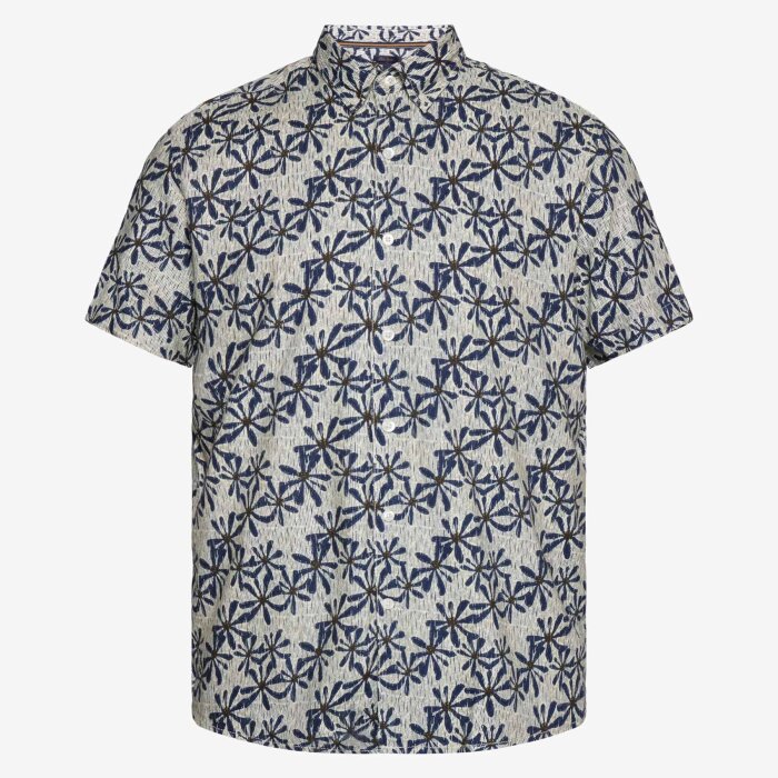 Signal - Signal - Gus linen/cotton shirt | K/Æ Skjorte Creamy 