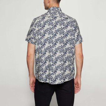 Signal - Signal - Gus linen/cotton shirt | K/Æ Skjorte Creamy 