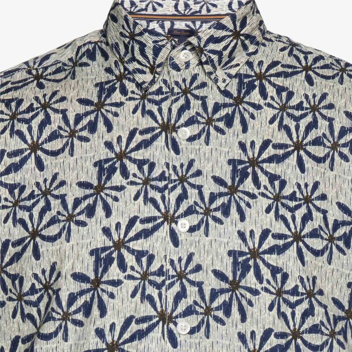 Signal - Signal - Gus linen/cotton shirt | K/Æ Skjorte Creamy 