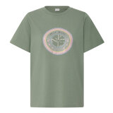 Pulz Jeans ( Dame ) - PULZ - PZCHERI | T-SHIRT AGAVE GREEN Pulz Jeans ( Dame ) - PULZ - PZCHERI | T-SHIRT AGAVE GREEN