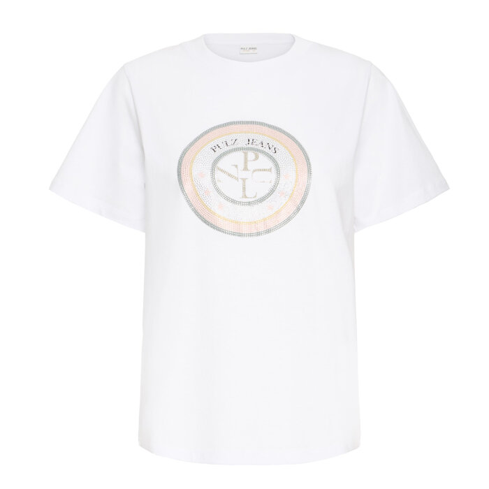 Pulz Jeans ( Dame )  - PULZ - PZCHERI | T-SHIRT BRIGHT WHITE