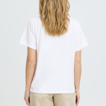 Pulz Jeans ( Dame )  - PULZ - PZCHERI | T-SHIRT BRIGHT WHITE