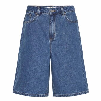 Pulz Jeans ( Dame )  - PULZ - PZBRIDGET | SHORTS MEDIUM BLUE DENIM