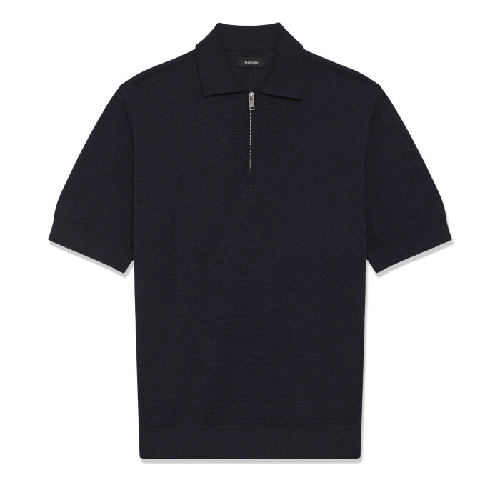 Matinique - Matinique - Polo knit | Polo T-shirt Dark Navy