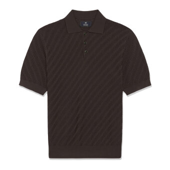 Matinique - Matinique - Polo heritage knit | Polo T-shirt Chocolate Brown
