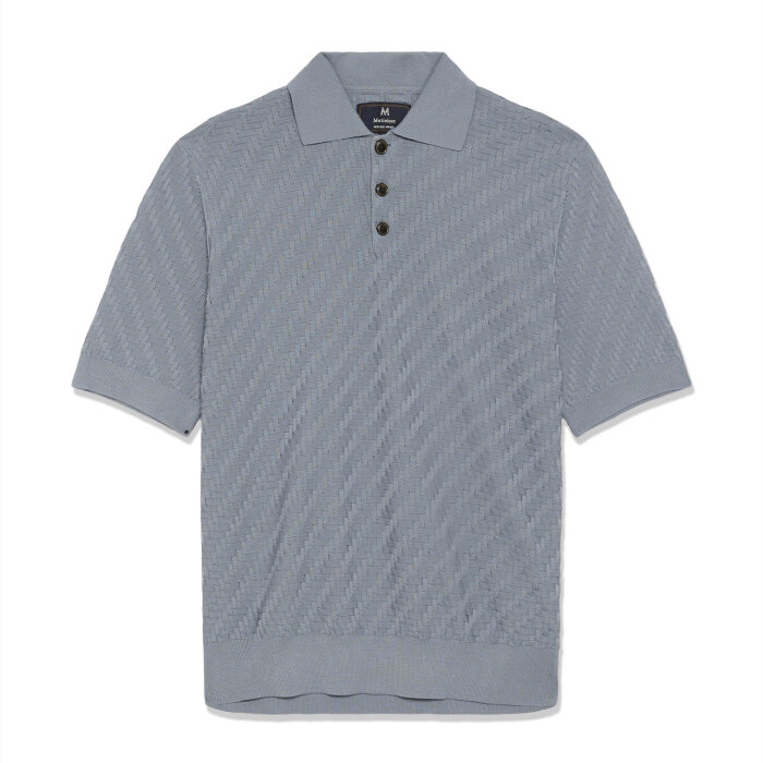 Matinique - Polo Heritage Knit - Polo T-shirt Tradewinds til herrer - str. 2XL