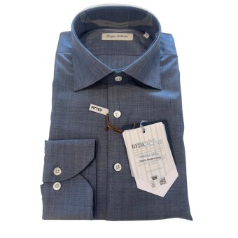 Limited Edition - Limited Edition - Degn Italian wool | Uld Skjorte 5 Blå