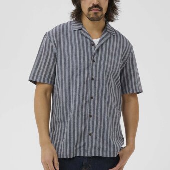 Matinique - Matinique - Brayden shirt | K/Æ Skjorte Dark Navy