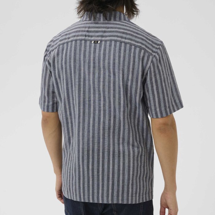 Matinique - Matinique - Brayden shirt | K/Æ Skjorte Dark Navy