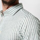 Desoto - Desoto - 72032 627 | K/Æ Jersey Skjorte Ocean Block Stripes Desoto - Desoto - 72032 627 | K/Æ Jersey Skjorte Ocean Block Stripes