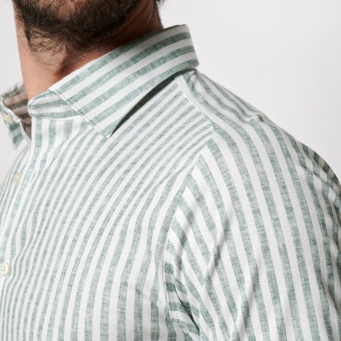 Desoto - Desoto - 72032 627 | K/Æ Jersey Skjorte Ocean Block Stripes