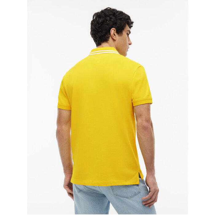 Tommy Hilfiger  - Tommy Hilfiger - Football Brazil polo | Polo T-shirt Vived Yellow