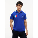 Tommy Hilfiger - Tommy Hilfiger - Football Italy polo | Polo T-shirt Cobalt Tommy Hilfiger - Tommy Hilfiger - Football Italy polo | Polo T-shirt Cobalt