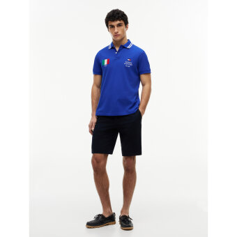 Tommy Hilfiger  - Tommy Hilfiger - Football Italy polo | Polo T-shirt Cobalt