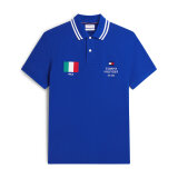 Tommy Hilfiger - Tommy Hilfiger - Football Italy polo | Polo T-shirt Cobalt Tommy Hilfiger - Tommy Hilfiger - Football Italy polo | Polo T-shirt Cobalt
