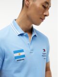 Tommy Hilfiger - Tommy Hilfiger - Football Argentina polo | Polo T-shirt Ambient Blue Tommy Hilfiger - Tommy Hilfiger - Football Argentina polo | Polo T-shirt Ambient Blue