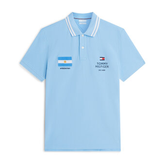 Tommy Hilfiger  - Tommy Hilfiger - Football Argentina polo | Polo T-shirt Ambient Blue
