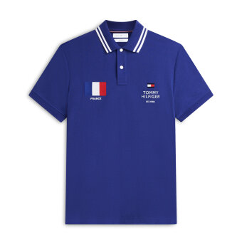 Tommy Hilfiger  - Tommy Hilfiger - Football France polo | Polo T-shirt Blue Ink