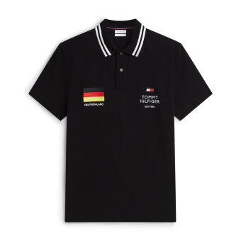 Tommy Hilfiger  - Tommy Hilfiger - Football Germany polo | Polo T-shirt Black