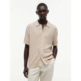 Tommy Hilfiger - Tommy Hilfiger - Pointelle structure shirt | K/Æ Skjorte Batique Khaki Tommy Hilfiger - Tommy Hilfiger - Pointelle structure shirt | K/Æ Skjorte Batique Khaki