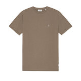 LES DEUX - Les Deux - Core contrast tee | T-shirt Bungee Cord Brown