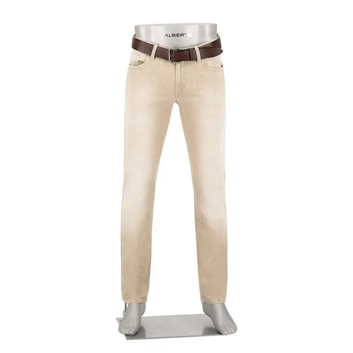 Alberto - Alberto - Pipe organic denim | Jeans 1370 522 Beige