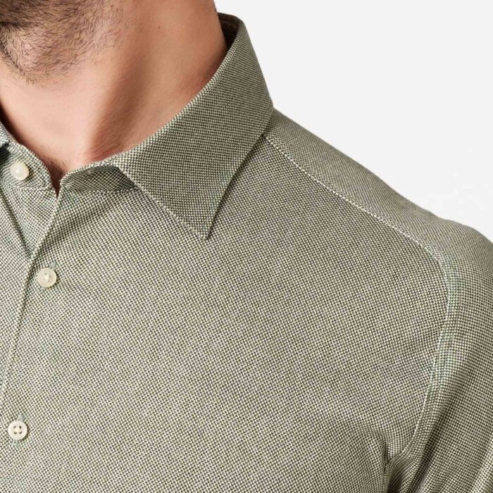 Desoto - Desoto - 93032 640 | K/Æ Jersey Skjorte Green Oxford