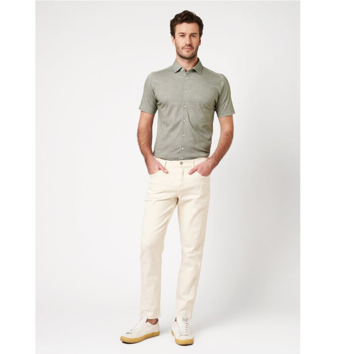 Desoto - Desoto - 93032 640 | K/Æ Jersey Skjorte Green Oxford