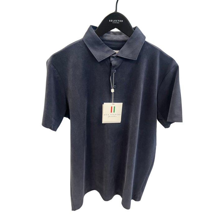 Limited Edition - Due Signori - Lyocell DS 6010 | Polo T-shirt Navy