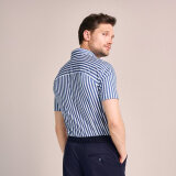 Desoto - Desoto - 92432 532 | K/Æ Jersey Skjorte Middle Blue Stripes Desoto - Desoto - 92432 532 | K/Æ Jersey Skjorte Middle Blue Stripes