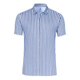 Desoto - Desoto - 92432 532 | K/Æ Jersey Skjorte Middle Blue Stripes Desoto - Desoto - 92432 532 | K/Æ Jersey Skjorte Middle Blue Stripes