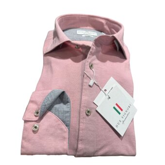 Limited Edition - Due Signori - DS 4112 jersey wash shirt | Skjorte Rose