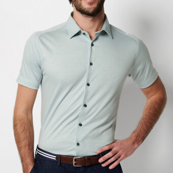 Desoto - Desoto - 97032 551 | K/Æ Jersey Skjorte Powder Blue