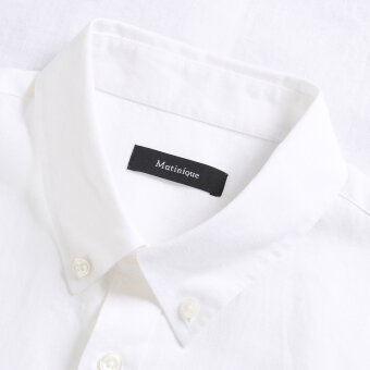 Matinique - Matinique - Trostol shirt hør | K/Æ Hørskjorte Hvid