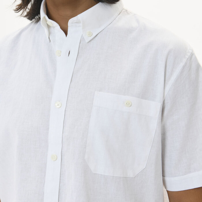 Matinique - Matinique - Trostol shirt hør | K/Æ Hørskjorte Hvid