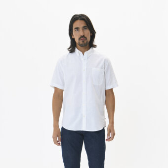 Matinique - Matinique - Trostol shirt hør | K/Æ Hørskjorte Hvid