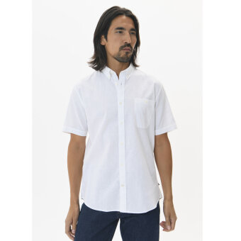 Matinique - Matinique - Trostol shirt hør | K/Æ Hørskjorte Hvid
