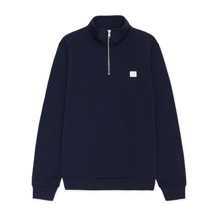 LES DEUX - Les Deux - Piece half zip | Sweatshirt Dark Navy