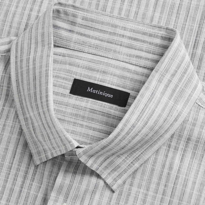 Matinique - Matinique - Trostol shirt ss | K/Æ Skjorte Dark Navy