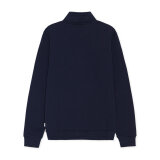 LES DEUX - Les Deux - Piece half zip | Sweatshirt Dark Navy LES DEUX - Les Deux - Piece half zip | Sweatshirt Dark Navy