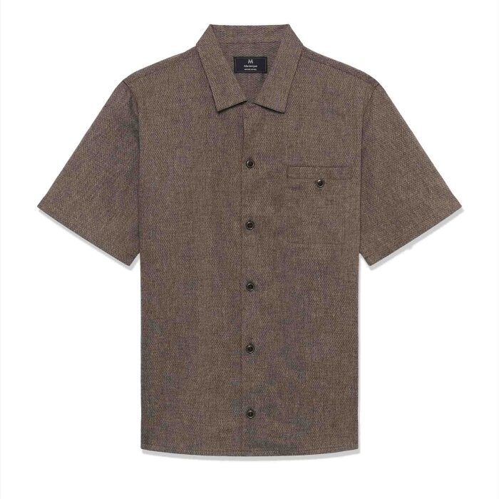 Matinique - Matinique - Flint shirt | K/Æ Hørskjorte Chocolate Brown