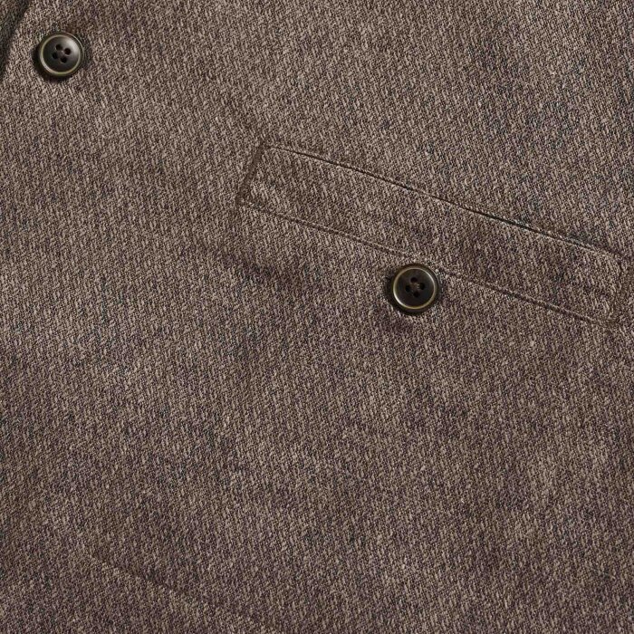 Matinique - Matinique - Flint shirt | K/Æ Hørskjorte Chocolate Brown
