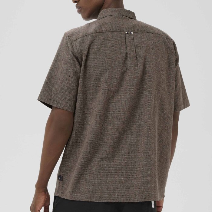 Matinique - Matinique - Flint shirt | K/Æ Hørskjorte Chocolate Brown