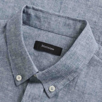 Matinique - Matinique - Trostol shirt hør | KÆ Hørskjorte Sargossa Sea