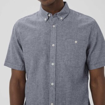 Matinique - Matinique - Trostol shirt hør | KÆ Hørskjorte Sargossa Sea