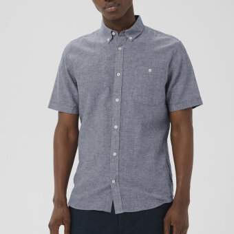 Matinique - Matinique - Trostol shirt hør | KÆ Hørskjorte Sargossa Sea