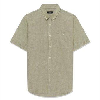 Matinique - Matinique - Trostol shirt hør | K/Æ Hørskjorte Capulet Olive